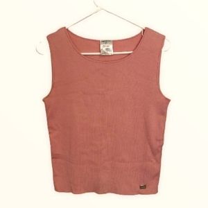 Chanel pink cropped top
